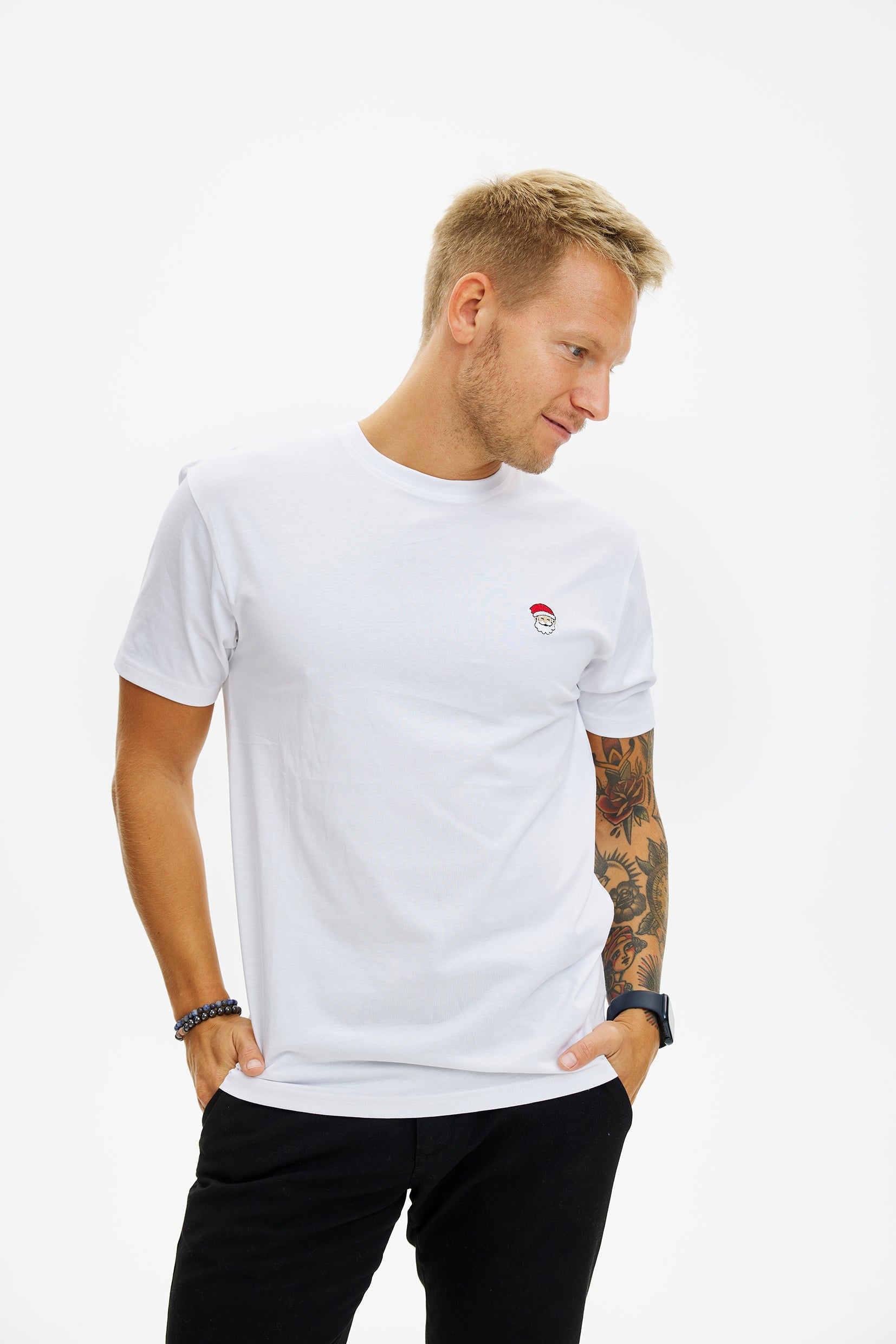 The Santa Claus T-shirt white